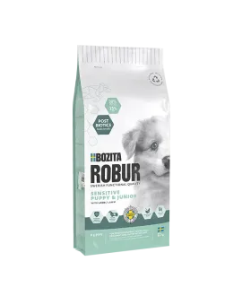 12 kg ROBUR SENSITIVE PUPPY & JUNIOR MED LAM KORNFRI