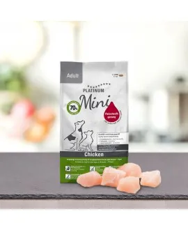 4 x 900 g PLATINUM MINI Kylling voksen Hundefoder