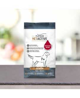 3 x 1,5 kg PLATINUM Vetactive Senior Hundefoder