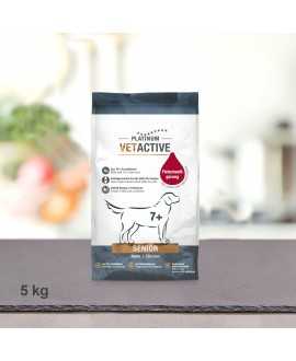 5 kg PLATINUM Vetactive Senior Hundefoder Jo ældre et dyr bliver, jo sværere er det for kroppen at opretholde fysiologiske proce