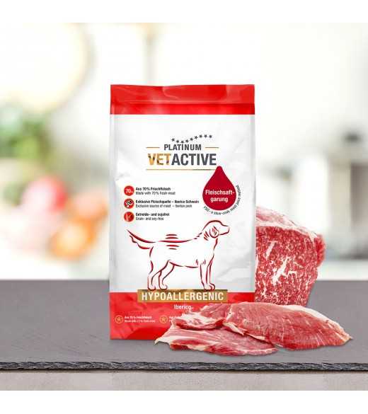 3 x 1,5 kg PLATINUM Vetactive Hypoallergenic Hundefoder Til ernæringsfølsomme hunde Flere og flere hunde lider i dag af foderint 3 x 1,5 kg PLATINUM Vetactive Hypoallergenic Hundefoder Til ernæringsfølsomme hunde Flere og flere hunde lider i dag af foderint