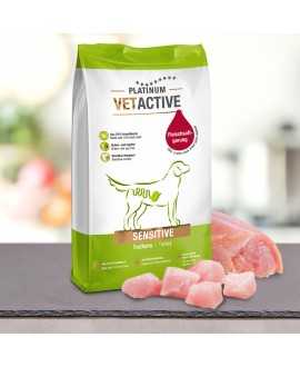 15 kg PLATINUM Vetactive Sensitiv Hundefoder Med PLATINUM VETACTIVE Sensitive tilbyder vi din firbenede ven komplet ernæring med
