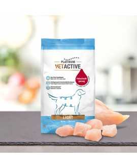 3 x 1,5 kg PLATINUM Vetactive Light Hundefoder