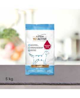 5 kg PLATINUM Vetactive Light Hundefoder