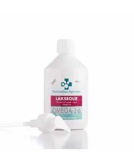 Lakseolie 0,5 liter - Svensk Dyr Apotekets Lakseolie