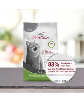 5 x 1,5 kg PLATINUM MeatCrisp Adult Chicken kattemad
