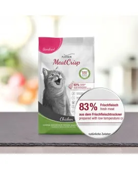 4 x 3 kg PLATINUM MeatCrisp Sterilised Chicken kattemad