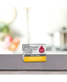 1/1 karton Lille PLATINUM Menu And og Kalkun 12 x 90 gram