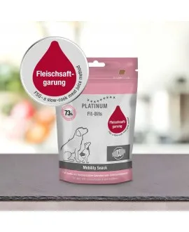 24 x 150 gram PLATINUM Fit-Bits Mobility Fit-Bits Mobility er velegnet til hunde med belastede led samt til hunde med sunde led.