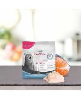 400 gram PLATINUM MeatCrisp Sterilised Fish kattemad Kattemad fra PLATINUM som din kat vil elske. For første gang har en Freshme