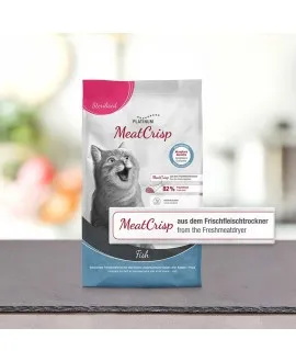 5 x 1,5 kg PLATINUM MeatCrisp Sterilised Fish kattemad