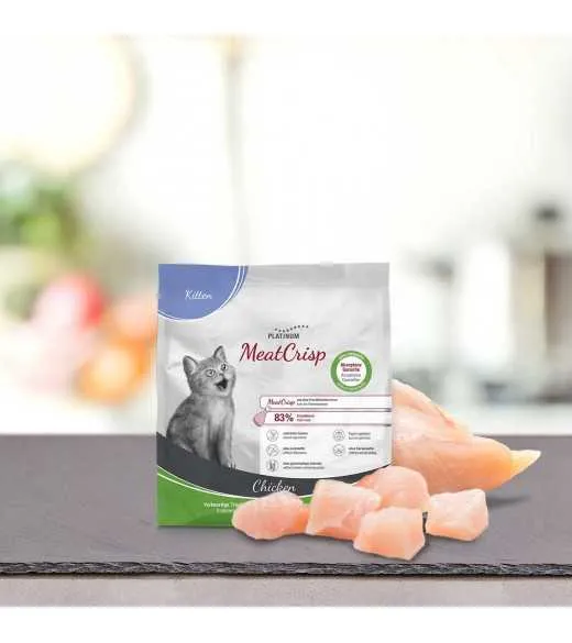 16 x 400 gram PLATINUM MeatCrisp Kitten Chicken killingemad 16 x 400 gram PLATINUM MeatCrisp Kitten Chicken killingemad