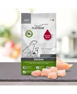 3 x 5 kg PLATINUM Kylling voksen Hundefoder