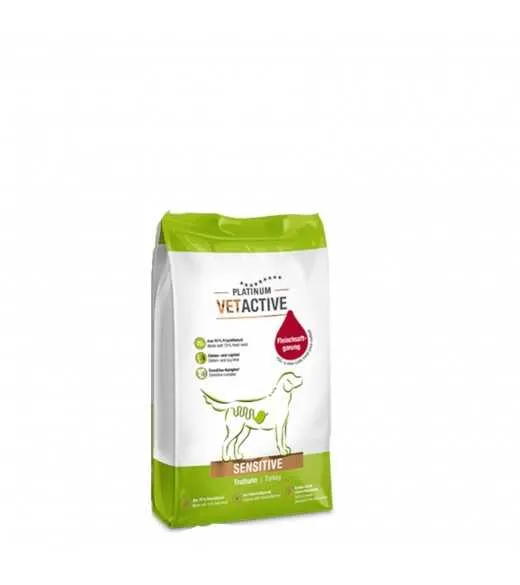 10 x 1,5 kg PLATINUM Vetactive Sensitiv Hundefoder Med PLATINUM VETACTIVE Sensitive tilbyder vi din firbenede ven komplet ernæri