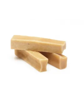 3 x Large Yaksnack Inspireret af en gammel Himalaya-opskrift.
Tyggebar snack, god tyggetid, rig på calcium og protein.
100% natu
