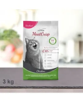 3 kg PLATINUM MeatCrisp Sterilised Chicken kattemad Kattemad fra PLATINUM som din kat vil elske. For første gang har en Freshmea